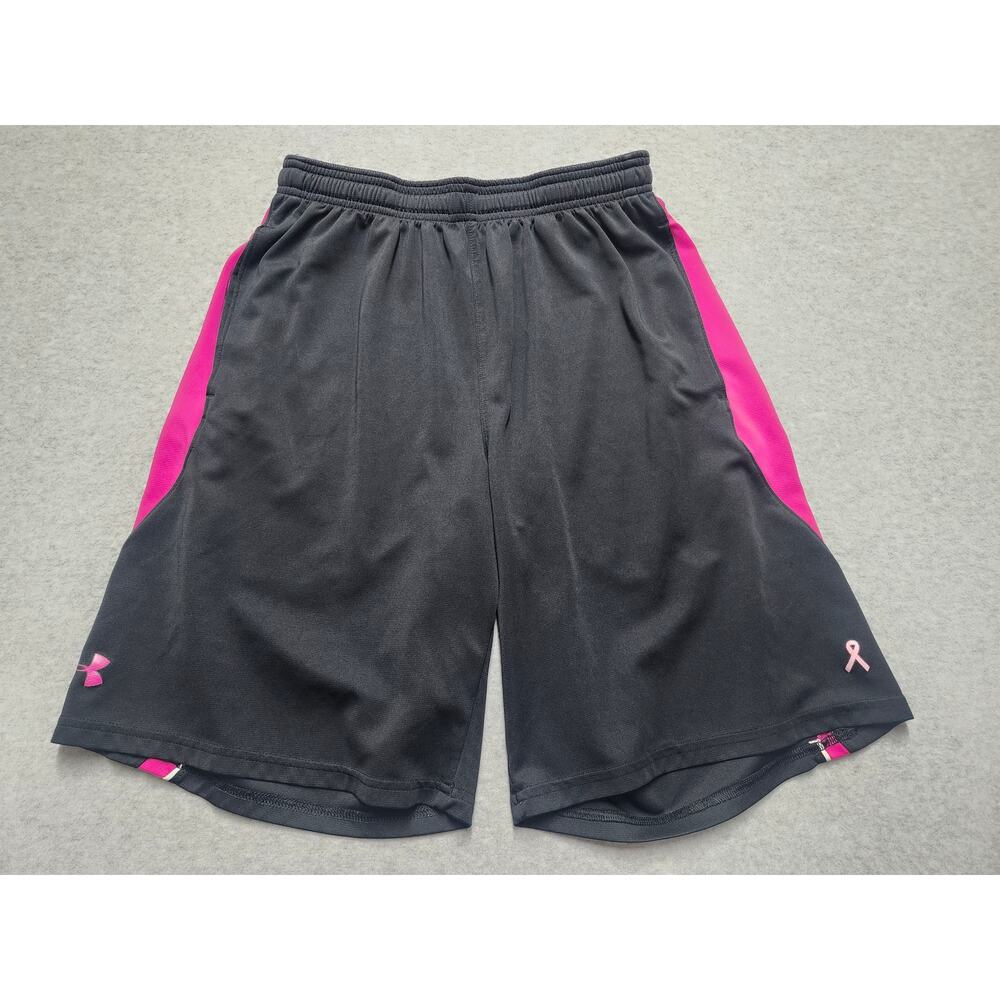 Under Armour Black Pink Athletic Shorts S/M